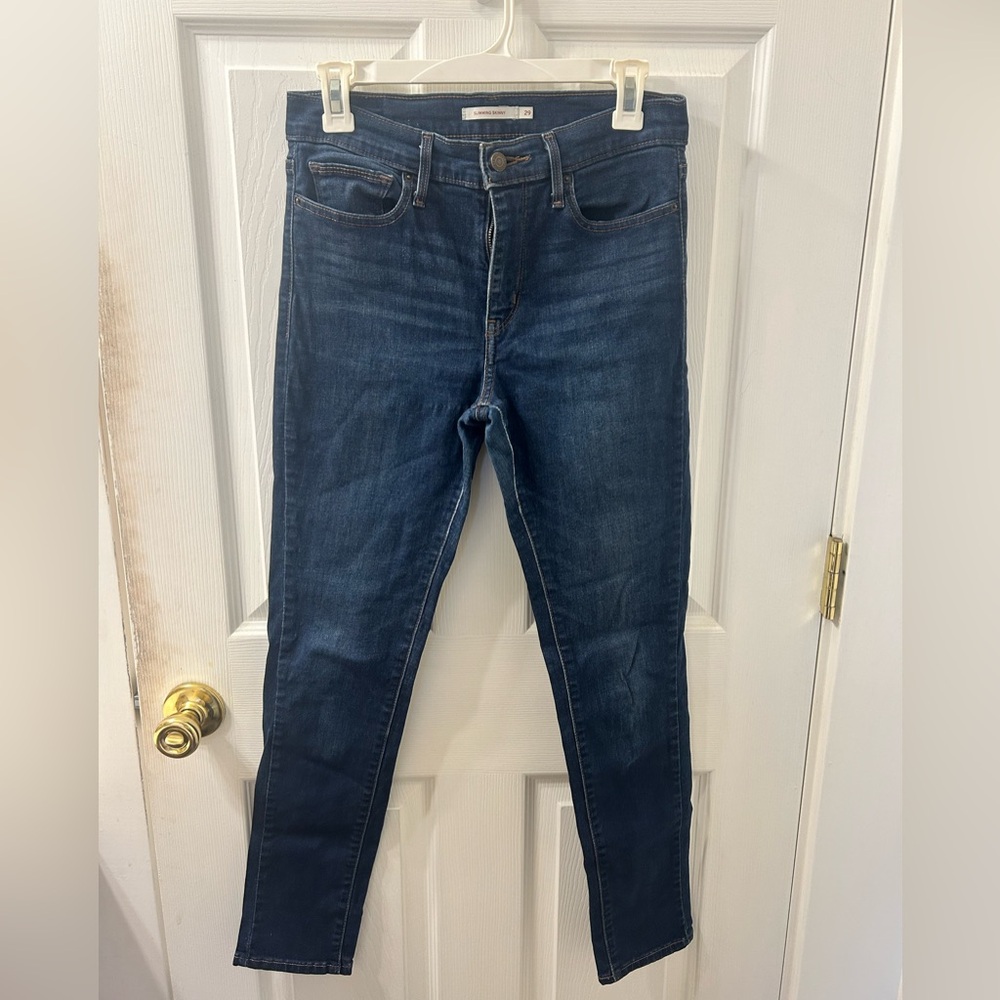 Levi's Dark Blue Skinny Jeans